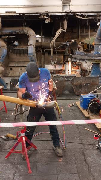 Soudure tuyauterie industrielle CTGAZ