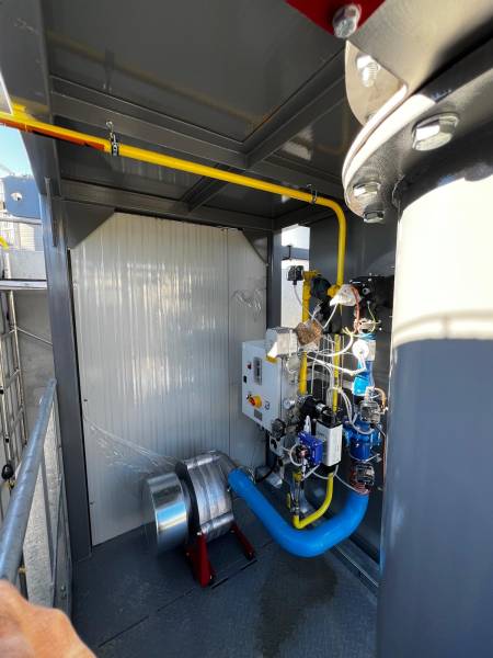 Installation complète d'une ligne gaz brûleur 100 kW en Occitanie