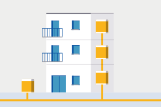 Le tracé des conduites d’immeubles et conduites montantes gaz en collectif (CICM)