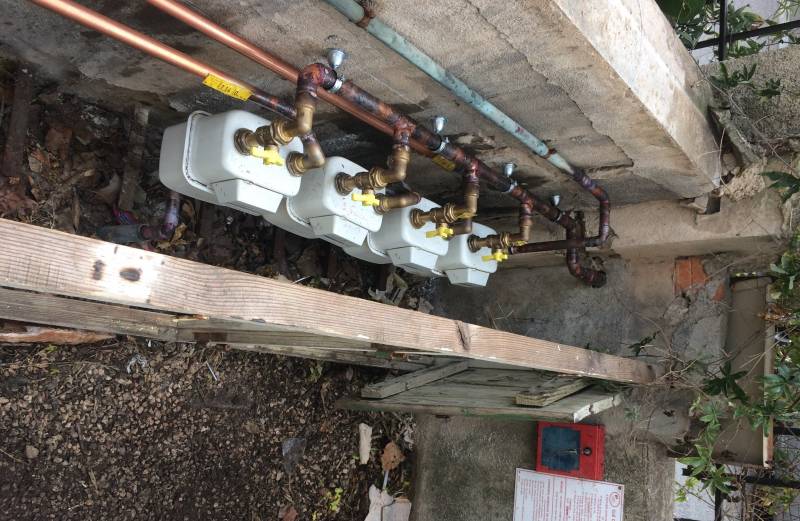 Rénovation de conduite de gaz à St Etienne - après
